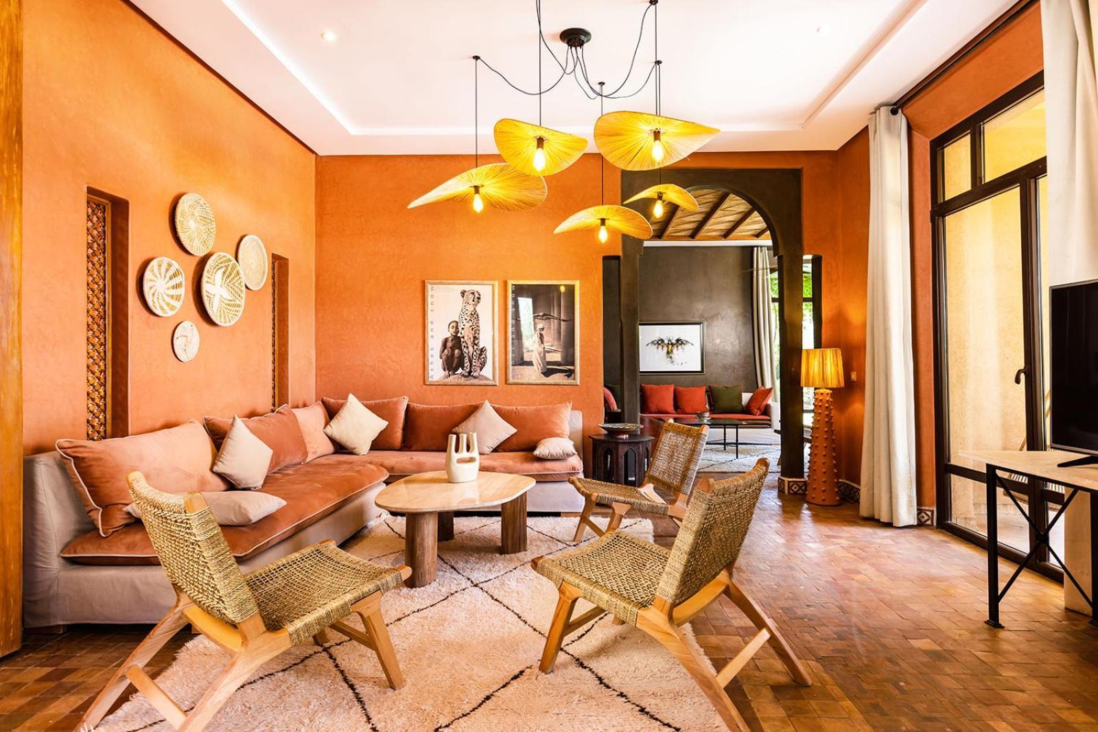 Villa De Luxe Avec Piscine Privee Et Golf 마라케시 외부 사진