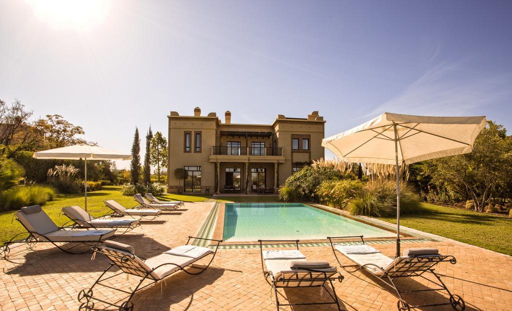 Villa De Luxe Avec Piscine Privee Et Golf 마라케시 외부 사진